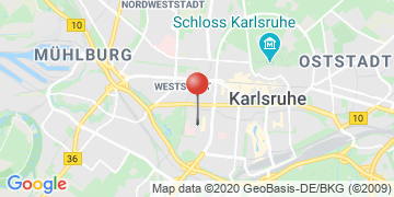 Wegbeschreibung - Google Maps anzeigen